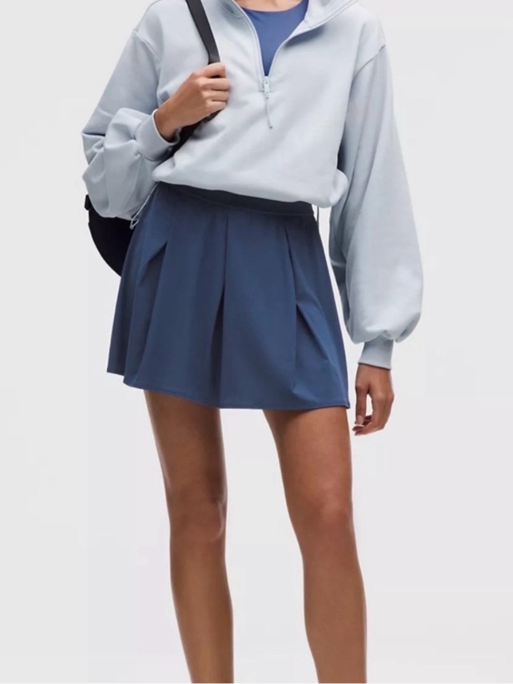 NWT Lululemon Angled Pleat High Rise Tennis Skirt & All Tied-up Tank Size M